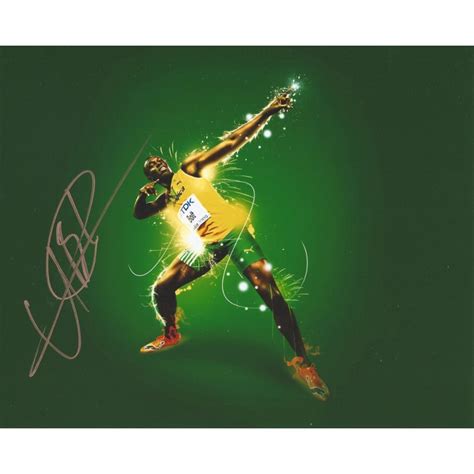 Usain Bolt Autograph