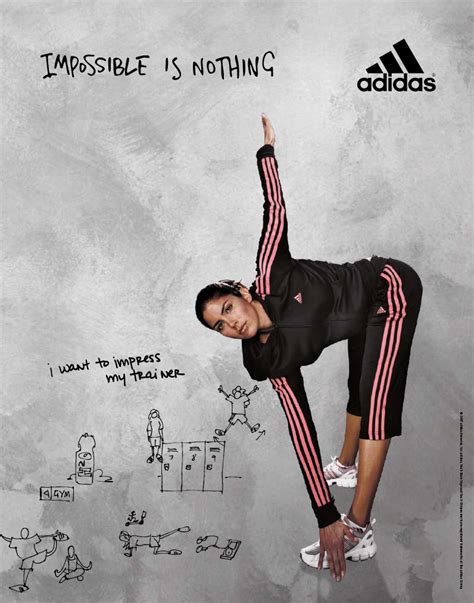 solo Supermarché velours adidas impossible is nothing campaign majorité