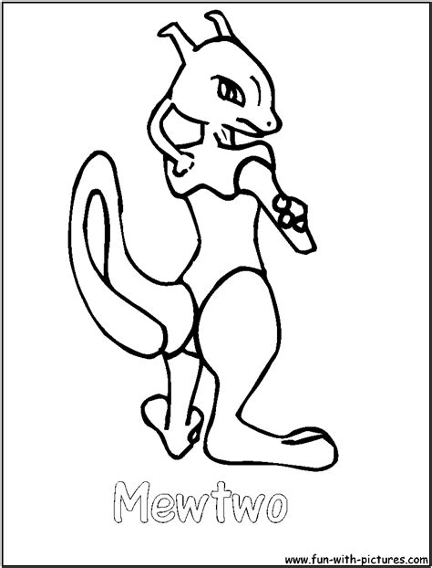 Mega Mewtwo Coloring Pages at GetColorings.com | Free printable