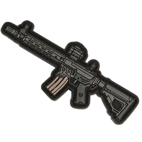 Emg Miniaturized Weapons Pvc Morale Patch Type Sharp Bros Jack Ar15