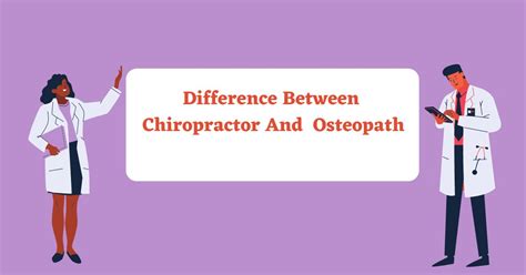 Whats The Difference Between A Chiropractor And An Osteopath The Technik