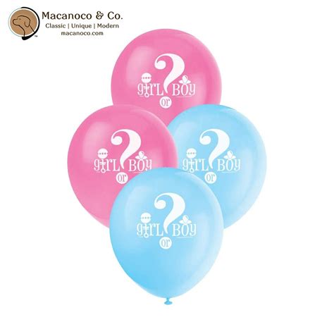Unique Gender Reveal Balloon Macanoco And Co