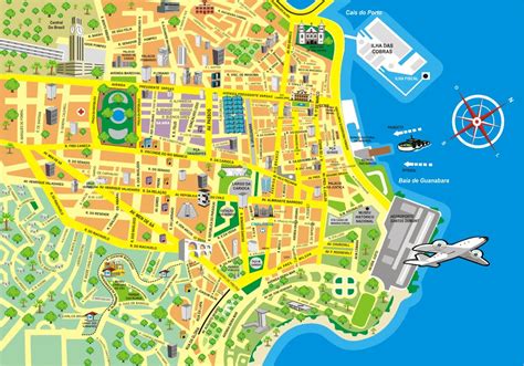 Mapas Do Rio De Janeiro Rj Mapasblog