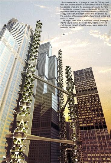 Brilliant Green Architectural Design Concept Skyscraper Retrofits For