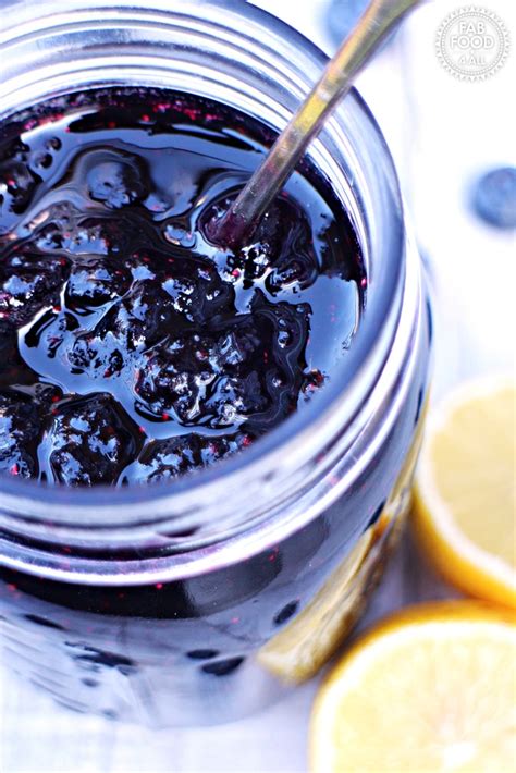 Simple Blueberry Jam No Pectin Just 3 Ingredients Fab Food 4 All
