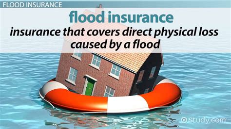Flood Insurance Definition Purpose And Types Lesson