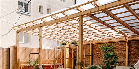Get Creative With Your Outdoor Space Pergola With Clear Polycarbonate