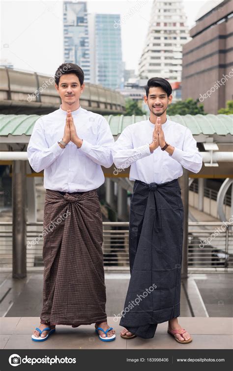 ✓ free for commercial use ✓ high quality images. Myanmar handsome | Handsome Myanmar men welcome hand sign ...