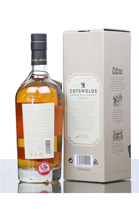 Cotswolds Single Malt Whisky 2014 Odyssey Barley Just Whisky Auctions