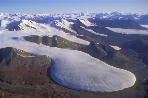 Piedmont Glacier Quttinirpaaq National Park Ellesmere Island The