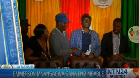 Emmerson Mnangagwa Es El Nuevo Presidente De Zimbabue Ntn24com