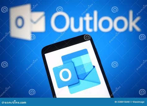 Microsoft Outlook Logo Editorial Image Image Of Idea 228815640