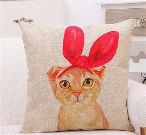 Cute Cat Pillow Case Meowaish