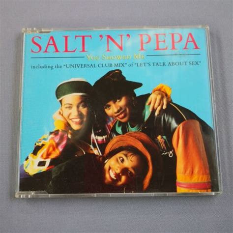 Salt N Pepa Cd Single You Showed Me Inc A Club Mix Of Lets Talk