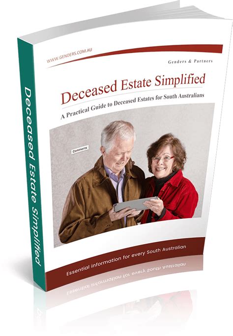 Deceased Estates Simplified Book Cover Genders And Partners