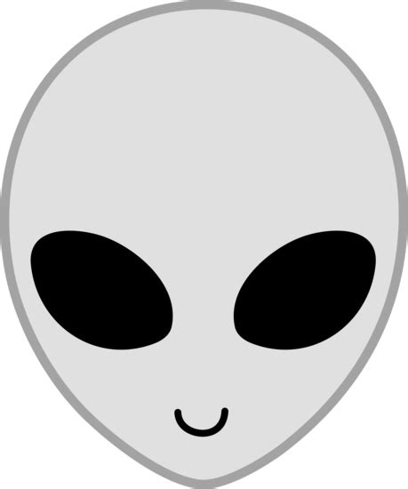 Spaceship ink propels the wearer to new worlds of exploration with forward thinking style and futuristic sophistication. Happy Grey Alien Face - Free Clip Art