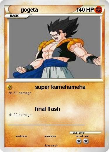 Pokémon Gogeta 1221 1221 Super Kamehameha My Pokemon Card