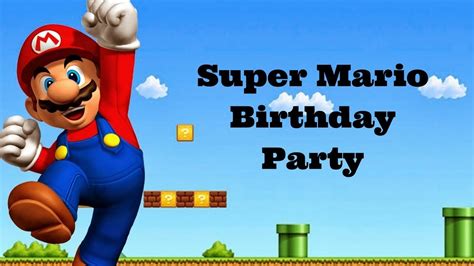 Super Mario Bros Happy Birthday