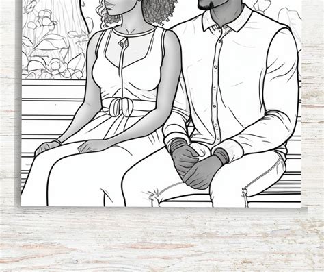 10 black couples coloring pages printable pdf a4 adult coloring pages for stress relief