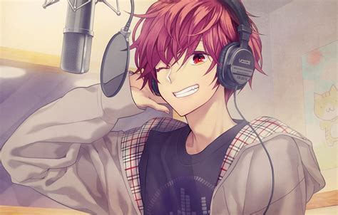 Cool Anime Boy With Headphones Wallpaper  Wallpaper Phone Animated