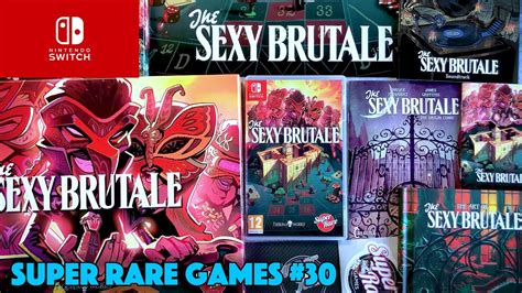 Unboxing The Sexy Brutale Collector S Edition Nintendo Switch Super Rare Games 30 Youtube