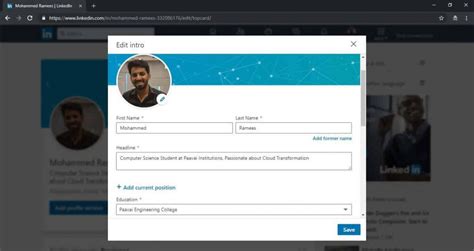 Customizing Your Profile Linkedin For Students Campus