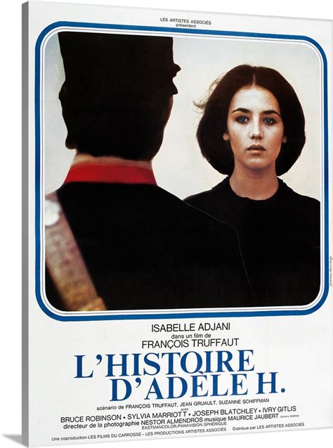 The Story Of Adele H French Poster Art Isabelle Adjani Wall Art Canvas Prints Framed