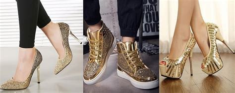 Did You Try Out The Golden Shoe Trend Its Luxe