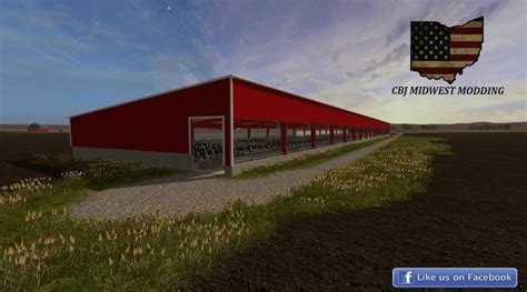 100x660 Cattle Barn V1 0 Mod Farming Simulator 2022 19 Mod