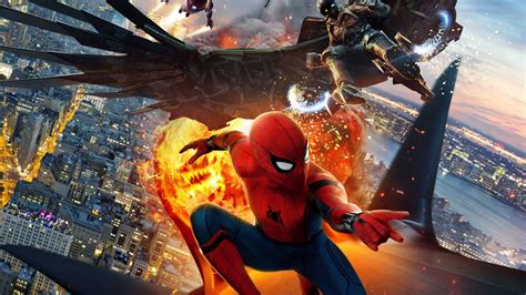 Desktop Wallpaper Spider Man Homecoming Movie Poster Iron Man