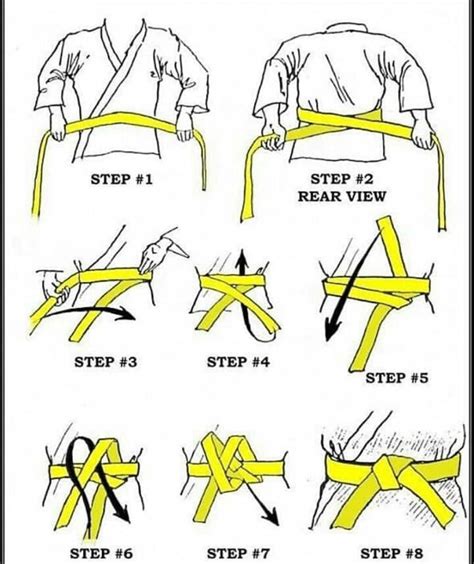 How To Tie A Long Martial Arts Belt Chong Trotter
