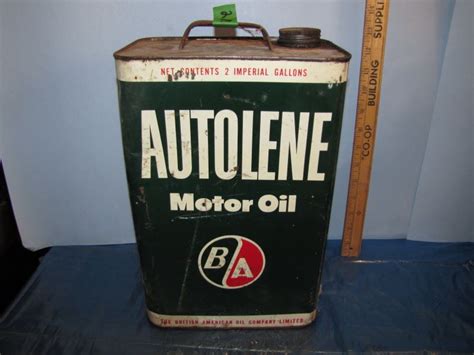 B A Autolene Motor Oil 2 Imperial Gallon Can