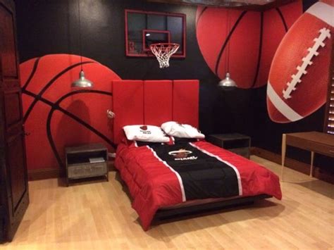 Maybe you would like to learn more about one of these? How cool is this sports themed bedroom!? This customer ...