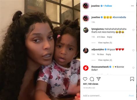 Thats Not Nice Mommy Fans Crack Up After Joseline Hernandezs 3 Year Old Daughter Scolds Her