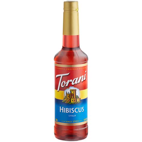 Torani Hibiscus Syrup Ml Shop At Webstaurantstore