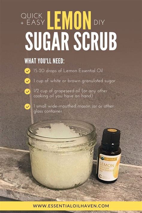 20 Homemade Sugar Scrub Recipe Homyhomee