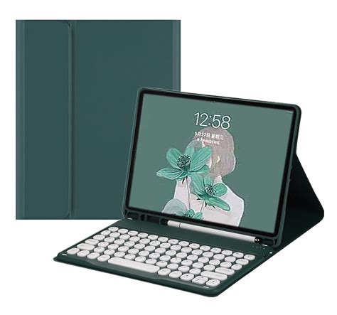 Buy Henghui Ipad 10 2022 109 Keyboard Case Cute Round Key Color