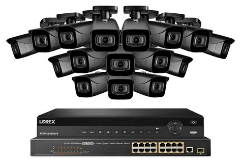 Lorex 32 Channel Nvr System With 4k Ip Security Bullet Cameras Lorex
