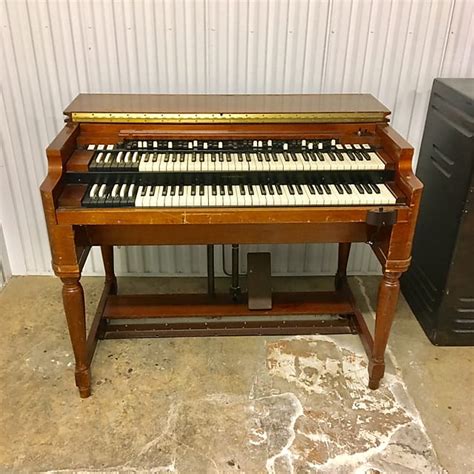 Hammond B3 Tube Console Organ And Leslie 122 R Walnut Reverb