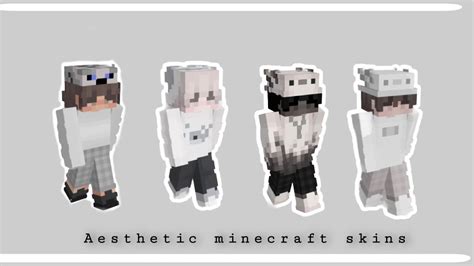 20 Aesthetics Minecraft Skins White Boy Link In The Description