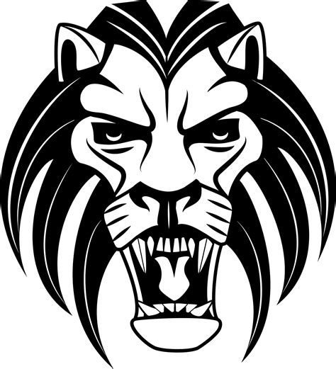 Roaring Lion Head Logos