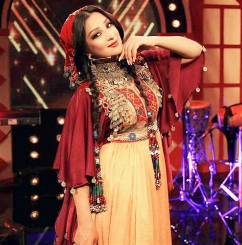 Afghani Dress Singer Ghezalsadat Afghan Clothes Afghan Dresses