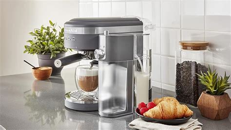 Kitchenaids Semi Automatic Espresso Machine With Milk Frother Falls To