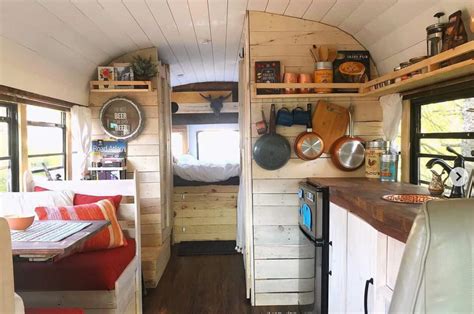 10 Amazing Short Bus Conversions You Have To See The Wayward Home