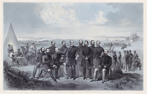 Robert E Lee And His Generals Americas Presidents National
