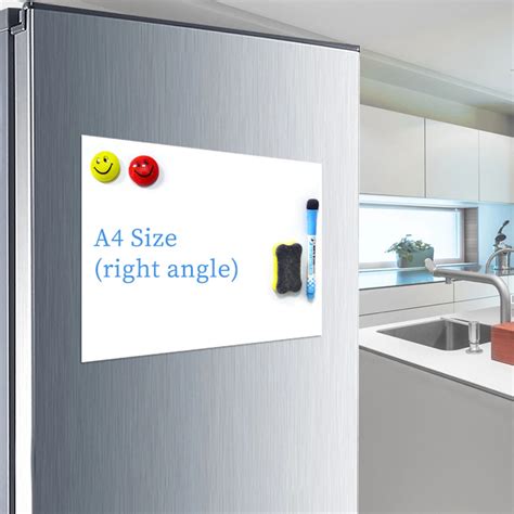 Buy 2019 New A4 Magnetic Whiteboard Fridge Reminder