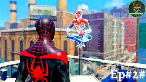 Spider Man Teaches Miles How To Make A Good Combat Spider Man Miles Morales Training Mission