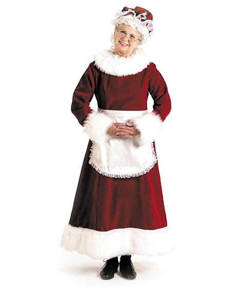 Mrs Claus Dress Adult Costume SpicyLegs Com