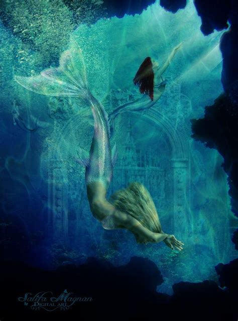 The Kingdom Down Below By Sacm88 On Deviantart Beautiful Mermaids