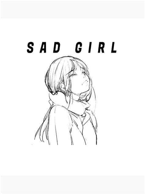 Sad Anime Girl Japanese Babe Otaku Photographic Print For Sale By